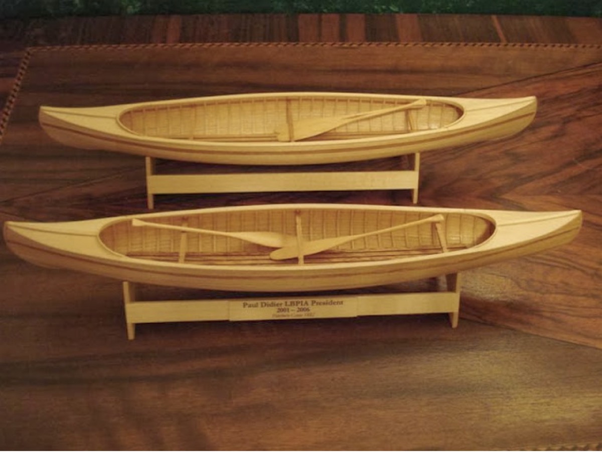Peterboro wooden ship model