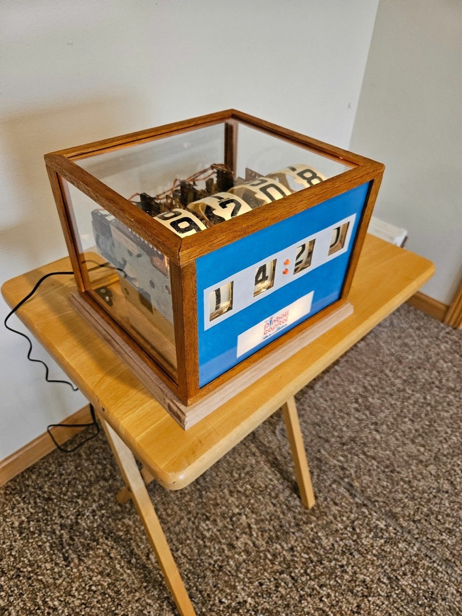 Pinball clock