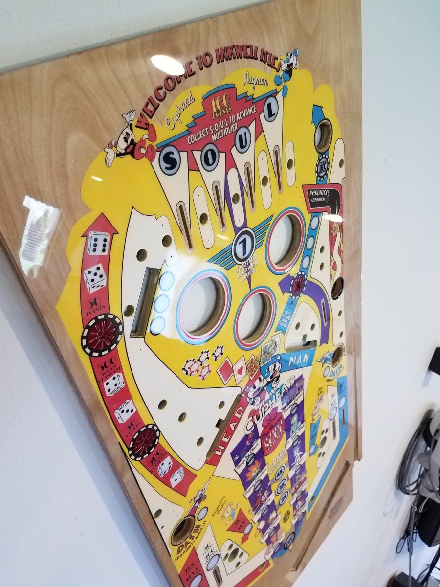 Cuphead wall art